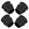 Abaodam 4pcs Reinforced Metal Axe Wedges Kit for Carpentry and