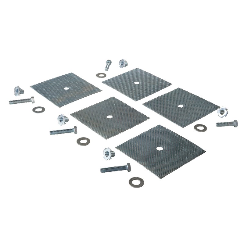 Vestil SB-108-GDK 5-Hole Glue-Down Installation Kit for Speed Bump