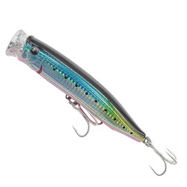 15CM Plastic Popper Topwater Bait with Barbed Floating Fishing Lure for Catching Aggressive or Wild Fish (SM003)