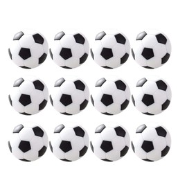 BESPORTBLE 12 Pcs 31Mm Mini Foosball Table Balls Replacement Soccer Balls for Table Football Games