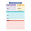 PRICARO 5 x A6 Telephone Notebook Memo
