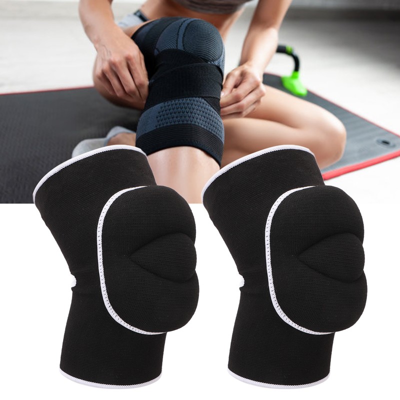 2pcs Sponge Knee Pads Soft Breathable Knee Protector Thickened Knee