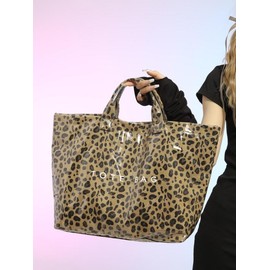 25 Fall&Winter Fashion Tote Bag, Large Capacity Handbag for Women, Casual Trendy Versatile High-quality Daily Commuting Bag, Girl Fashionable Shopping Bag:_Yellow Leopard_one-size
