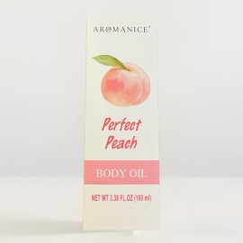 Aromanice Body Oil Perfect Peach 100 ml Bottle 3.38 Oz