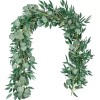 noved Guirnalda De Eucalipto Con Hojas, Decoracion, Fiestas,200cm