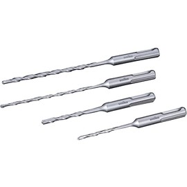 Unika Concrete Drill, SDS Plus UX (Cross), UX0.16 x 4.3 inches (4.0 x 110 mm), Body Depth 0.37 inches (0.95 cm), Body Height 4.3 inches (11 cm), Body Width 0.4 inches (1 cm)