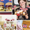 100pcs Union Jack Toothpick Flags for ve day 80th anniversary