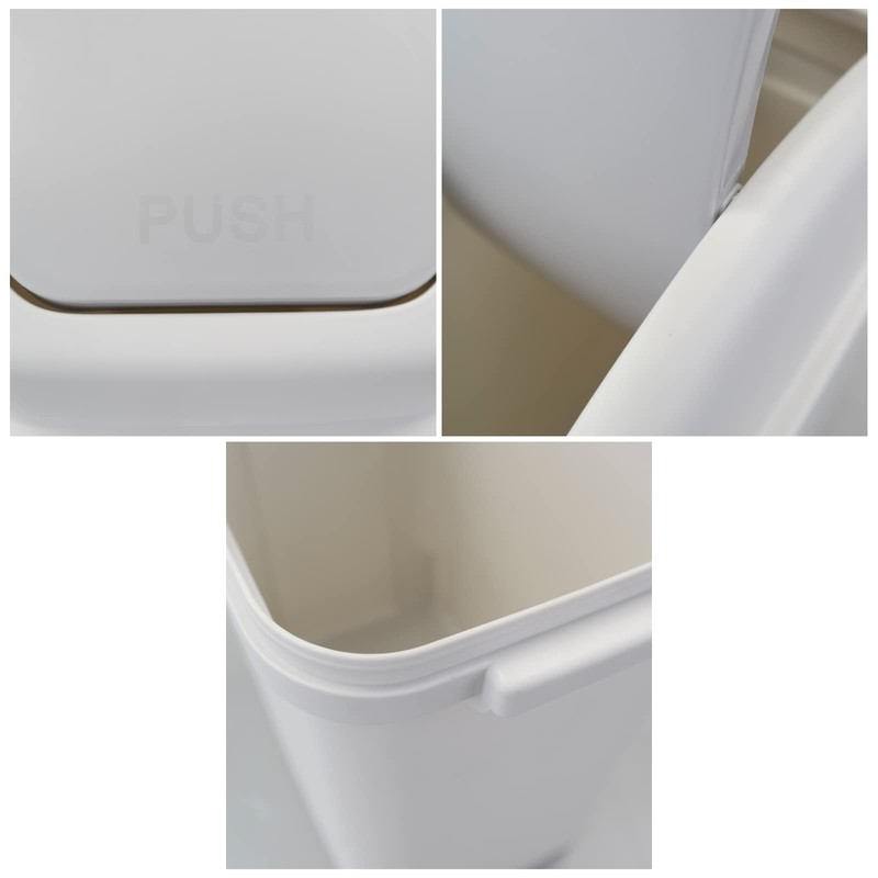 Innouse Cubo de Basura Pequeño de 7 Litros con Tapa