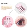 Baluue False Eyelashes Women Pack of Short and Fluffy Natural