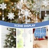 6pcs Winter Snowflake Double Sided Diamond Art Wind Chimes Kits