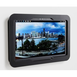 TABcare Compatible MS Surface Pro 3 Black Acrylic VESA Security Enclosure with Wall Mount Kit