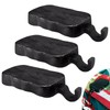 NamcheBarwa 3 Pack Low Profile Christmas Stocking Holders Bases,Resin Heavy
