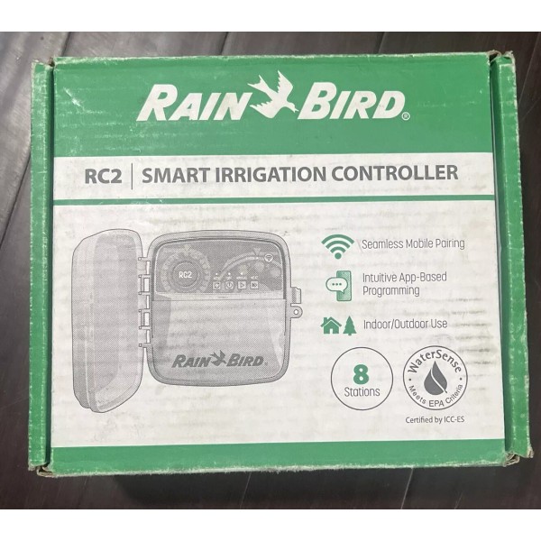 Rain Bird RC2 8 Station Smart Irrigation Sprinkler Controller