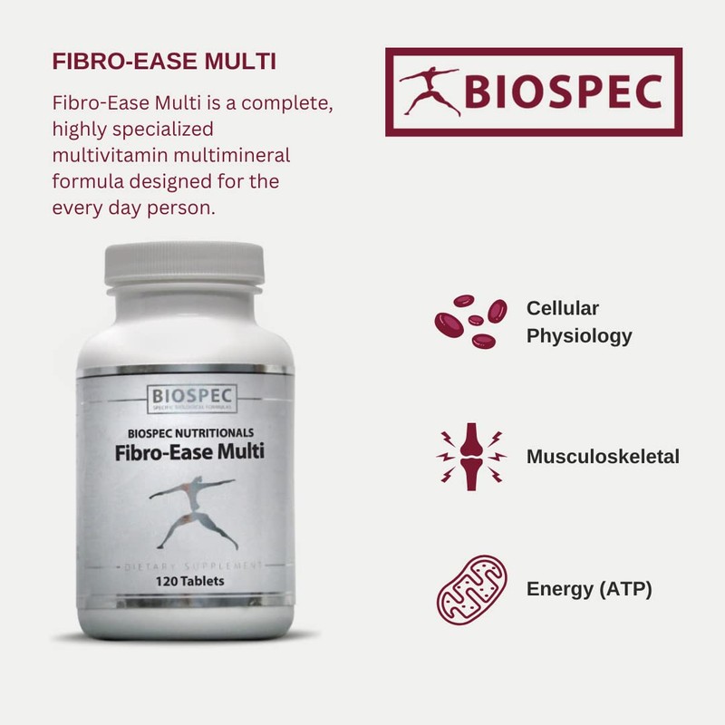 Biospec Nutritionals Fibro-Ease Multi - Contains Essential Vitamins & Minerals