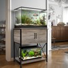 Herture 20-29 Gallon Aquarium Stand Metal Frame Fish Tank Stand