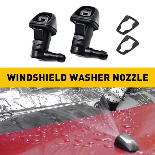 Unbranded 2PC FOR HONDA ODYSSEY 2011-2017 WINDSHIELD WASHER NOZZLE FRONT