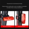 tieedhfu Bike Tail Light Rear Lamps LED Safety Warning Lantern