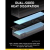 EZDIY-FAB Shield ARGB M.2 SSD Heatsink with Build-in 20mm PWM