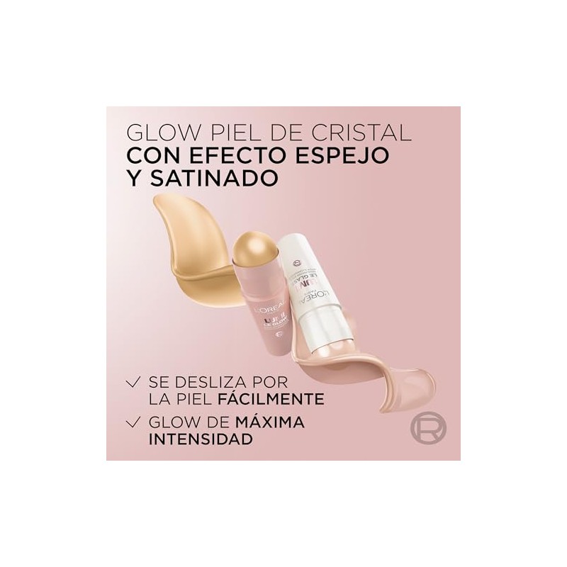 L'Oreal Paris, Lumi Highlight Stick, Iluminador En Barra Con Acabado