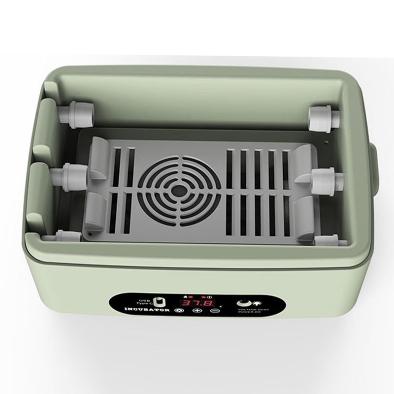 Baoblaze Mini Egg Incubator, Digital Incubator Poultry Incubator for Parrot,