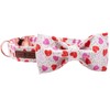 Lionet Paws Dog Collar with Bowtie, Valentine's Day Bowtie for
