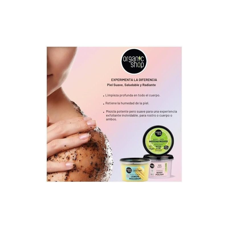 ORGANIC SHOP EXFOLIANTE CORPORAL HIDRATANTE DE COCO Y AZUCAR 250ML