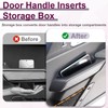 ecocstm 4 PCS Door Handle Storage Organizer, Compatible with Ford