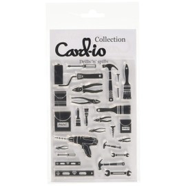 Card-io CDCCSTDRI-01 drills 'N' Spills Stamp Set, 14.9 x 10.1 x 0.3 cm