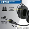 RA200 Aviation Pilot Headset for Student Pilots Flight Schools Flight