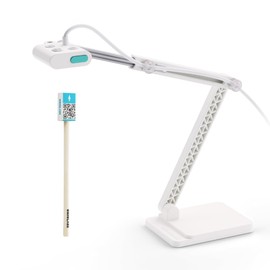 OKIOLABS OKIOCAM S2-4K Ultra HD 8MP USB Document Camera for Teachers & Classrooms with OKIOPoint AI-Tracking, Capture Near-Ledger Size, Great in Low Light, Support Mac, USB-C iPad, Interactive Display