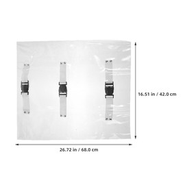 Chair Foot Cover Pad, 4Pcs Plastic Washable Clinic Unit Chair Toe Cover Sleeve