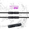 Intckwan Solar Panel Y Connector with Wrench, Ip67, F/M/M and