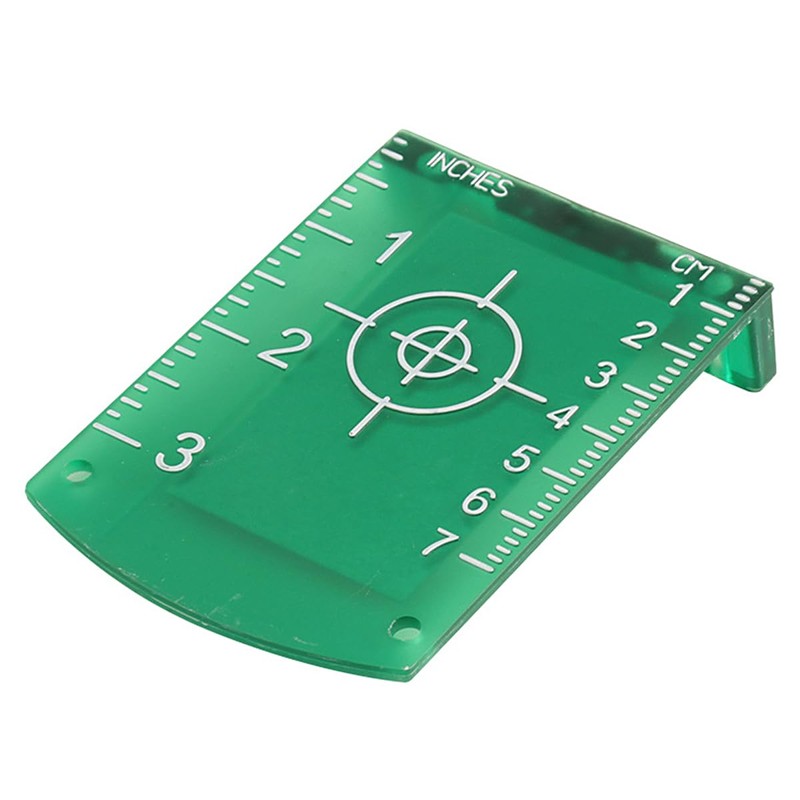 Sarini Laser Target Plate, Magnetic Target Plate for Aligning Laser