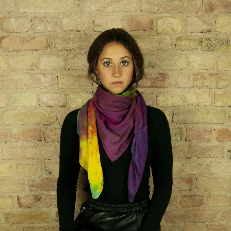 Superfreak® Cotton Cloth Scarf Shawl, 100 x 100 cm, 100%