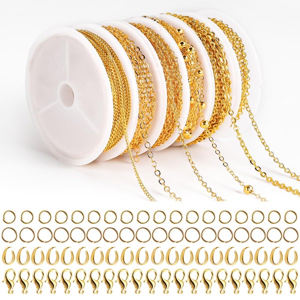 14 m 6 Rolls Link Chain Gold, Chains Make Your
