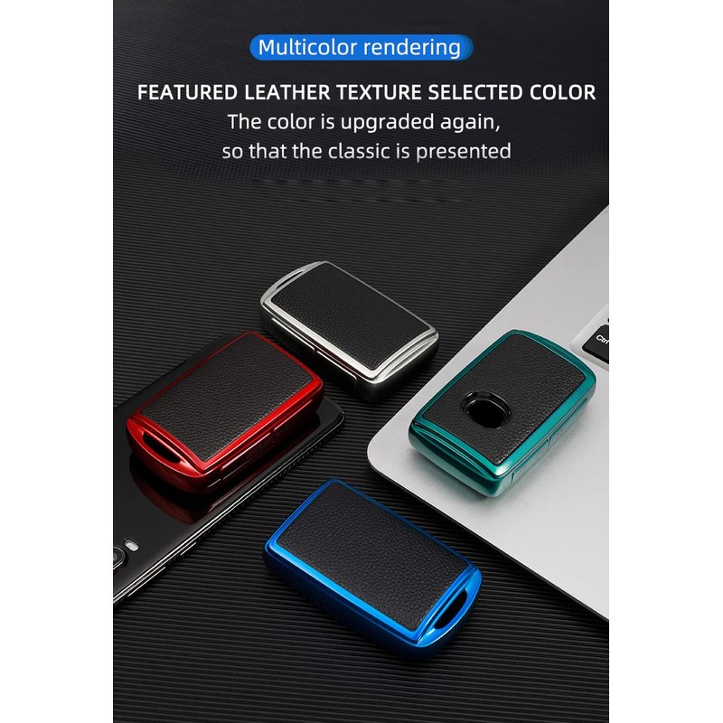 ontto TPU Car Key fob case Cover Fit for Mazda