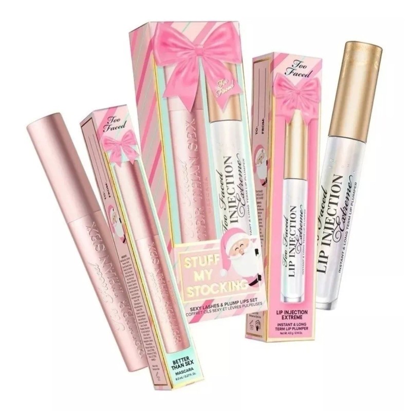Too Faced Rimel Y Lip Injection Kit 2 Pzas Original