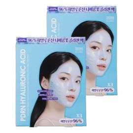 Ten Zero Daily Hyaluronic Acid PDRN Mask Pack 3 sheets 2 sets Nutrition Pack Mild Mask Sheet / 텐제로 데일리 물오른 히알루론산 피디알엔 마스크 팩 3매 2세트 영양팩 순한 마스크시트