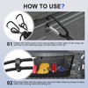 Envelope Style Cargo Net Compatible with Toyota Tacoma 2005-2024, Highly