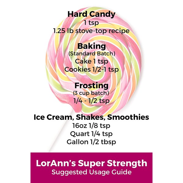 LorAnn Watermelon Super Strength Flavor, 16 ounce bottle