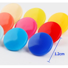 ilauke 400 Sets Snap Buttons with Snap Pliers T5 Plastic Snaps No-Sew Buttons Fastener Setter for Clothing Diapers Bibs Rain Coat Crafting