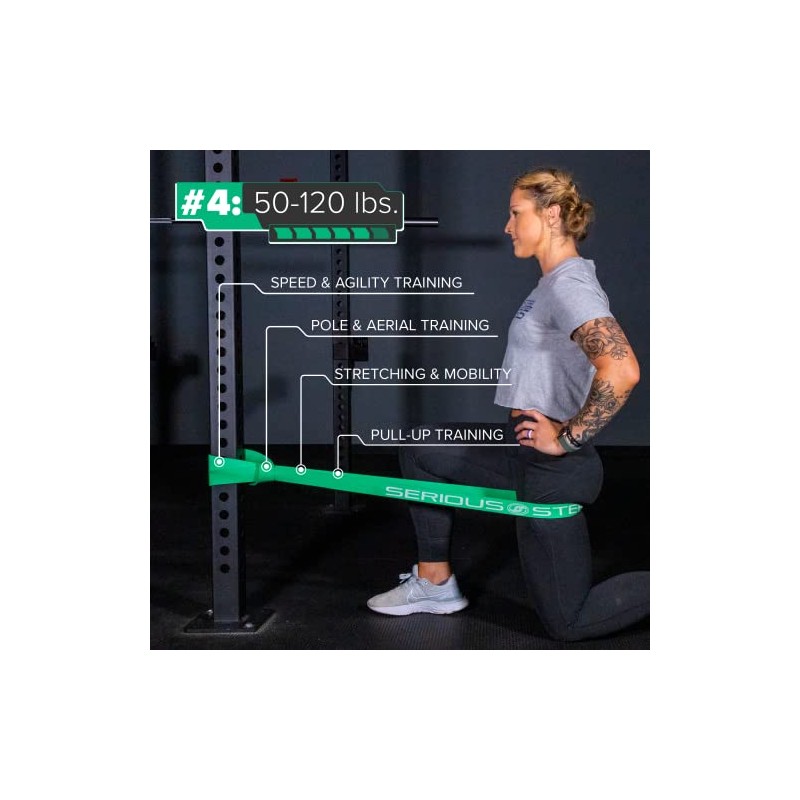 Serious Steel Assisted Pull-Up Bands, Resistance & Stretch Band |