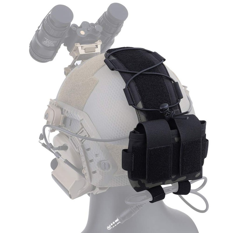 KRYDEX Tactical Helmet Pouch Battery Box Counterweight Pouch Remote Battery