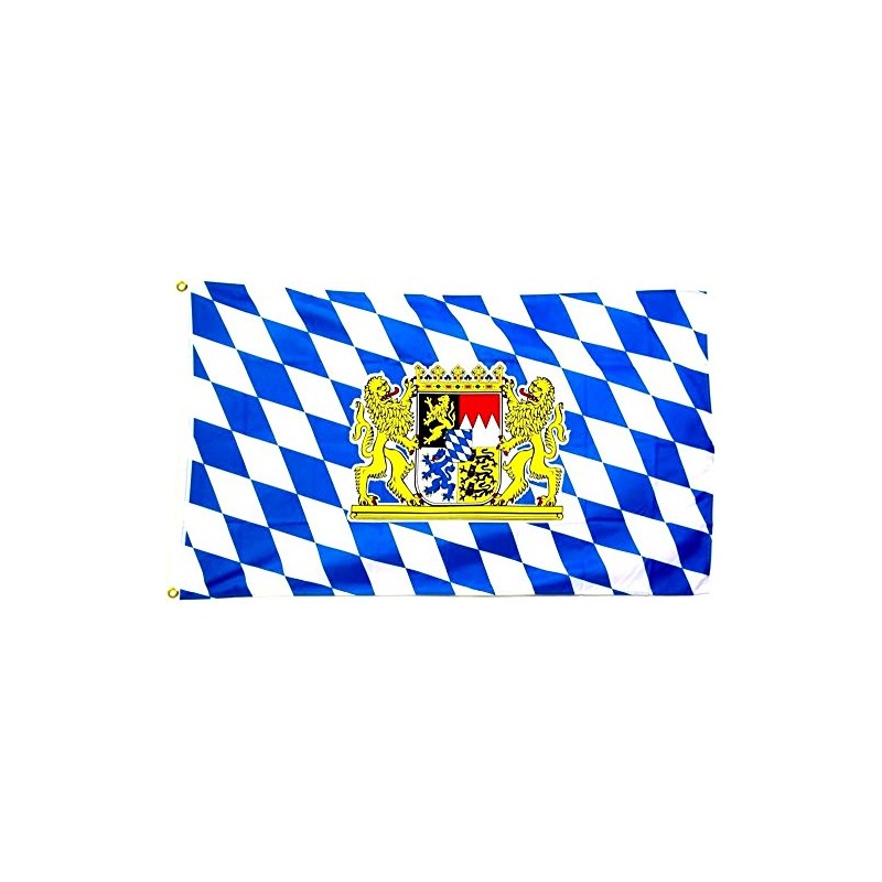 Large Bavaria Flag / Bavarian Flag Bayernflagge / Bayernfahne