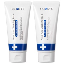 Skin Eye Acne Pure Cleansing Foam, 120ml, 2 pieces / 스킨아이 아크네 퓨어 클렌징 폼, 120ml, 2개