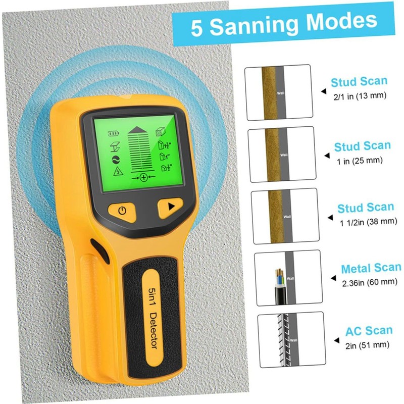 Stud Finder High Sensitivity 5 in 1 Stud Detector with
