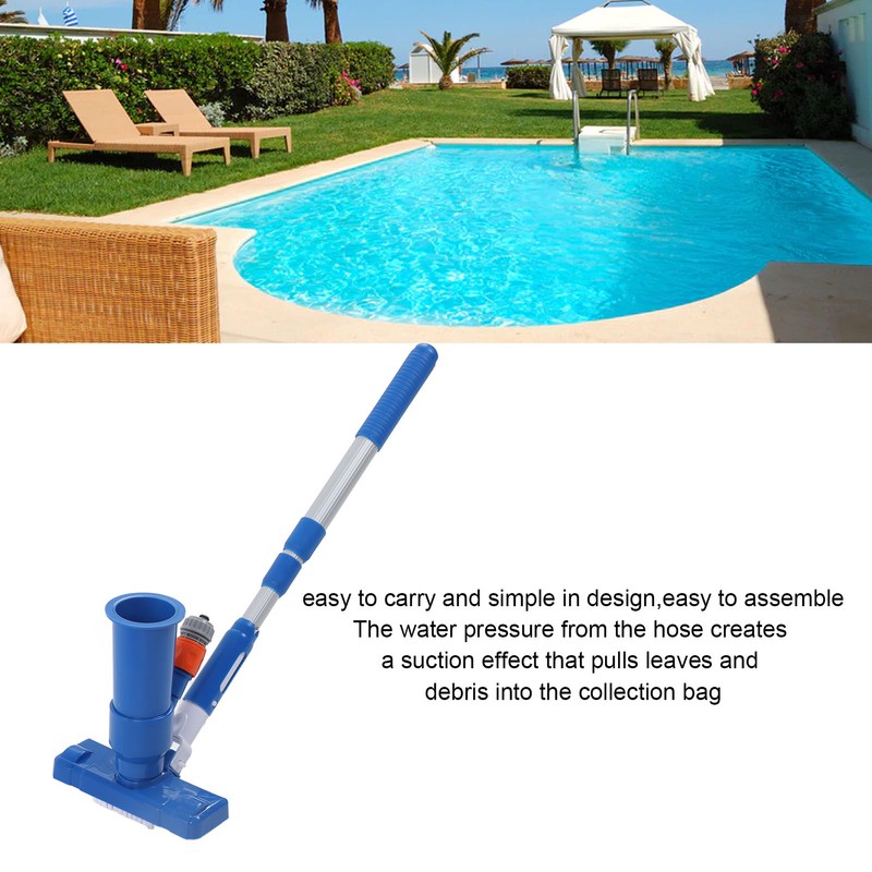 Portable Pool Vacuum Jet Simple Easy To Assemble Pool Spa