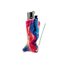 Toker Poker - Clipper Lighter Case Multi Tool, Vibrant Visions Collection, All Inclusive Tool for Camping Crescendo