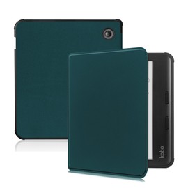 Vakarey Ultra Thin Magnetic Case for Kobo Libra Color/Tolino Vision Colour, Green