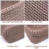 ZHIYUQL® Crochet Basket Storage Guest Towels Storage Baskets Small Baskets
